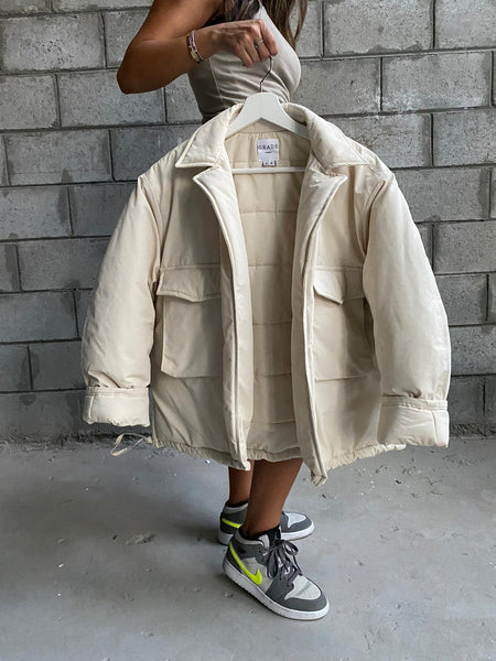 Off-White Puffer Jacket