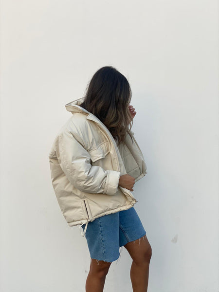 Off-White Puffer Jacket